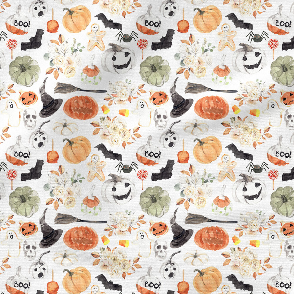 Spooky Little Halloween | Seasonal Fabric Design | Hip Kid Designs